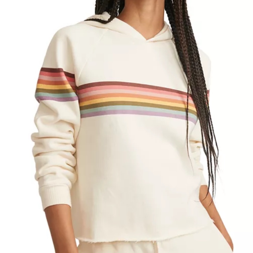 Marine Layer Cropped Anytime Hoodie